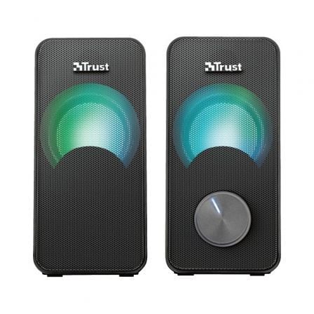 Trust ARYS 23120 Altavoces Estéreo 2.0 USB 12W Potencia Negro para PC